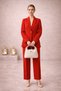 Women's Hand and Shoulder Bag Small Size Stylish Bag with Gold Accessories - 6
