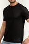 Men's Crew Neck T-Shirt Black - 5