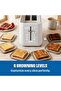 Panache Series 2 Slice Digital Toaster, Touch-Activated Display, 6 Browning Levels, 980W, White - 6