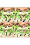 Kids Table & Chairs Set (4-Piece) Height Adjustable - 32" Wipe-Clean Craft Table with Anti-Sl - 5