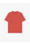 Kiremit Comfort Fit 100% Cotton Crew Neck Basic T-Shirt 50325300-Vr031 - 6