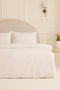 Ricamo Lace Double Duvet Cover Set White - 8