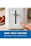 Panache Series 2 Slice Digital Toaster, Touch-Activated Display, 6 Browning Levels, 980W, White - 5