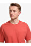 Kiremit Comfort Fit 100% Cotton Crew Neck Basic T-Shirt 50325300-Vr031 - 2