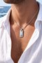 Anchor Model Steel Necklace - 316L Stainless Steel Men's Necklace - 2