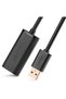 Active USB 2.0 extension cable, 15 m, black - 3