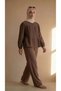 Women's Linen Muslin Palazzo No-Show Pants - 7