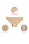 Basic Laser Cut Women's Bikini Panties Seamless Women's Slip - Ultra Stretchy and Comfortable 6-Pack # Izbırakmaz - 3