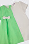 Baby Girl Green Dress - 3