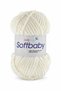 Softbaby (Velvet-Chenille) Hand Knitting Yarn 503 Light Cream