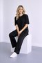 Parachute Stripe Oversize T-Shirt and Pants Two-Piece Set - 3
