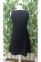 Women's Sleeveless Thick Strap Button Detail Linen Dress with Pockets - 7