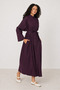 Eflin Long Shirt Plum - 2