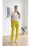 Summer Yellow Duck Print Milan Single Pajama Bottoms - 2