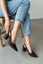 Sahara Brown Suede (8 cm Heel) Daily Use Heeled Shoes - 7
