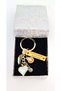 Mother's Day Gift Zircon Stone Heart Keychain
