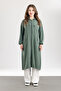 Women's Hooded Zipper Detailed Basic Cap - 8