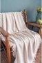 Berjer Cover |   Cotton Sofa Cover with Fringes |   Multi-Purpose Cover |   Sofa Shawl |   Tv Cover |   150X170 - 4