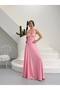 Women's Strappy Low-Cut Corset Lace-Up Long Stylish Evening Dress