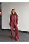 Kiremit Mermaid Blouse and Pants Set - 8760 - 3