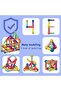 66 Pcs 3D Magnetic Blocks Set for Kids 3+ | Building Tiles Toy, Creative Learning Kit - 3