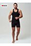 Men's Black Set in Special Box: Long Cut Boxer + Sports Athlete Underwear - 7