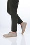 Lace-Up Rubber Sole Genuine Leather Straw Detailed Loafer 333-1893 Men's Shoes - 2