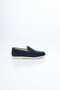 Laceless Rubber Sole Genuine Leather Loafer 333-216 Men's Shoes - 5