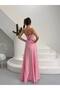 Women's Strappy Low-Cut Corset Lace-Up Long Stylish Evening Dress - 5