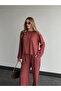 Kiremit Mermaid Blouse and Pants Set - 8760 - 4