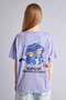 100% Cotton Kpop - Demon Hunters Oversized Crew Neck Printed Short Sleeve T-Shirt H7292Ax26Sm - 5