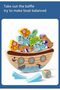 Noah’s Ark Wooden Stacking Toy | Animal Balance Blocks STEM Learning Kids - 3