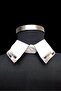 - Sümeyya 2589 8737 Handmade Floral Beaded White Mobile Collar - Stone Embellished Choker Necklace - 4