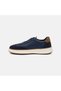 Men's Navy Blue Desacomfort Lace-Up Leather Sports Shoes - 3