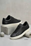Ry-4143 Black and White Comfort Casual Sneaker Shoes - 4