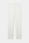Ds Damat Comfort Fit Ecru Gabardine Chino Trousers - 5