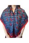 Cherry Detail Scarf (90*90) Red - 2