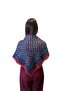 Cherry Detail Scarf (90*90) Red - 3