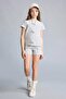 Regular Fit Short Sleeve Cotton 2-Piece Pajama Set for Girls H5514A826Sm - 4