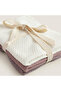 Sobeska 100% Cotton 3-Piece Hand Towel Set 30X40 cm Lilac/Purple/Ecru - 5