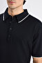 سترة Ds Damat Regular Fit سوداء محبوكة عادية - 2