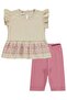 Patterned Skirt Set for 6-18 Months - Elephant Gray - 3
