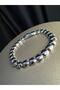 Men's Steel Bracelet - 10mm Slavic Punk Shiny Model Luxury Design, Bracelet for Lover, Spouse, Father - 3