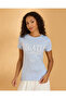 Women Blue Graphic T-Shirt