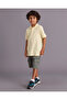 Boys Yellow Printed Polo T Shirt - 2