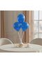Bright Royal Blue Standard Premium Latex Balloons 5in, 100pcs, Party Decoration Balloons for Birthday, Baby Shower & Event Decor - 2