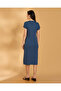 Women Blue Maxi Dress - 3