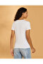 Women White Cote D Azur Print T-Shirt - 3