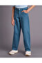 Boys Blue Baggy Fit Casual Trousers