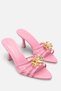 Jelly Women's Front Buckled Heels Slipper A006-K1907